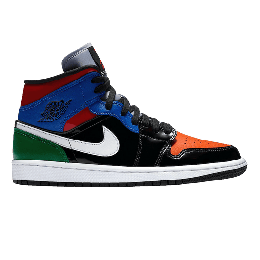 Nike Air Jordan 1 Mid Multi Patent (W)