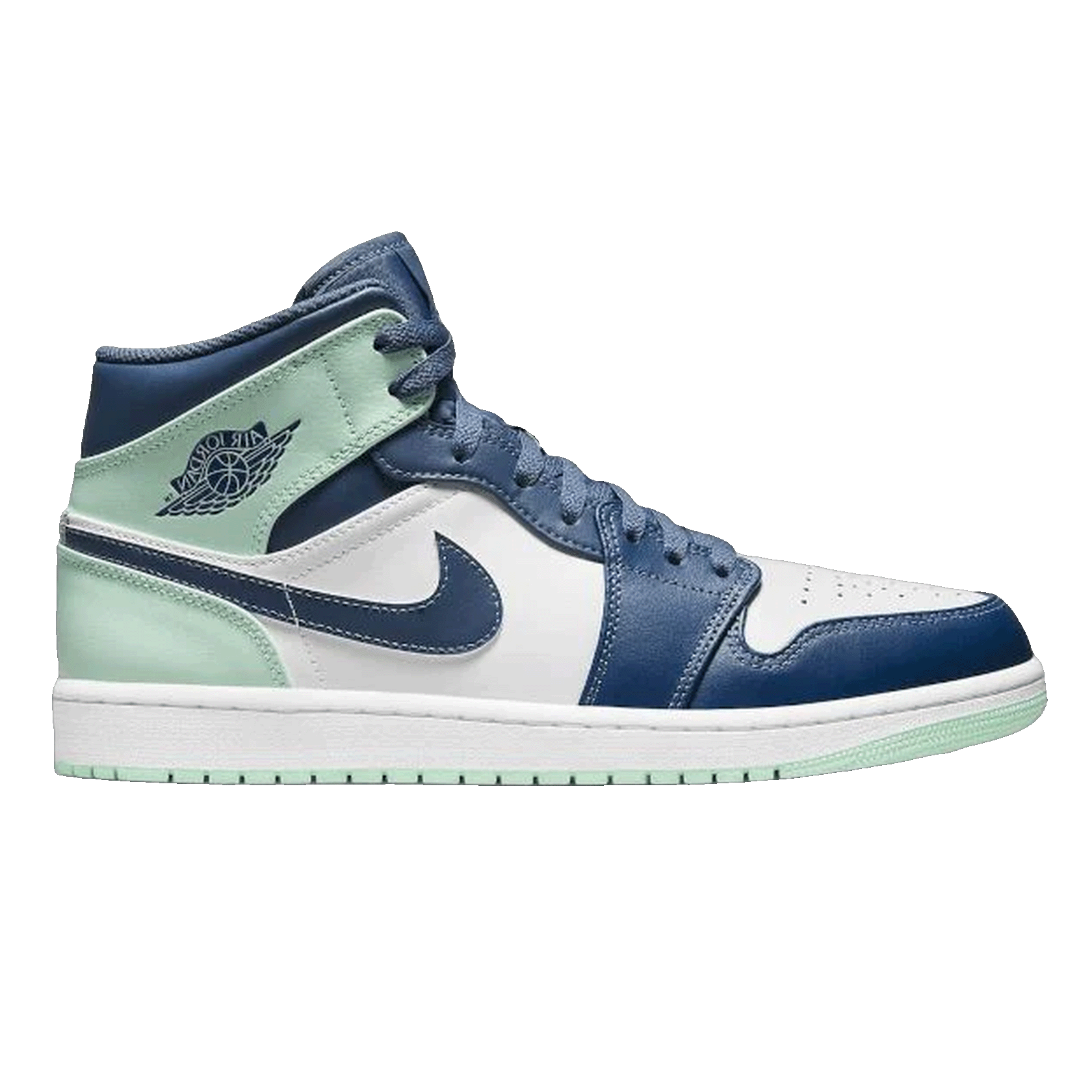 Nike Air Jordan 1 Mid Mystic Navy Mint Foam (GS)