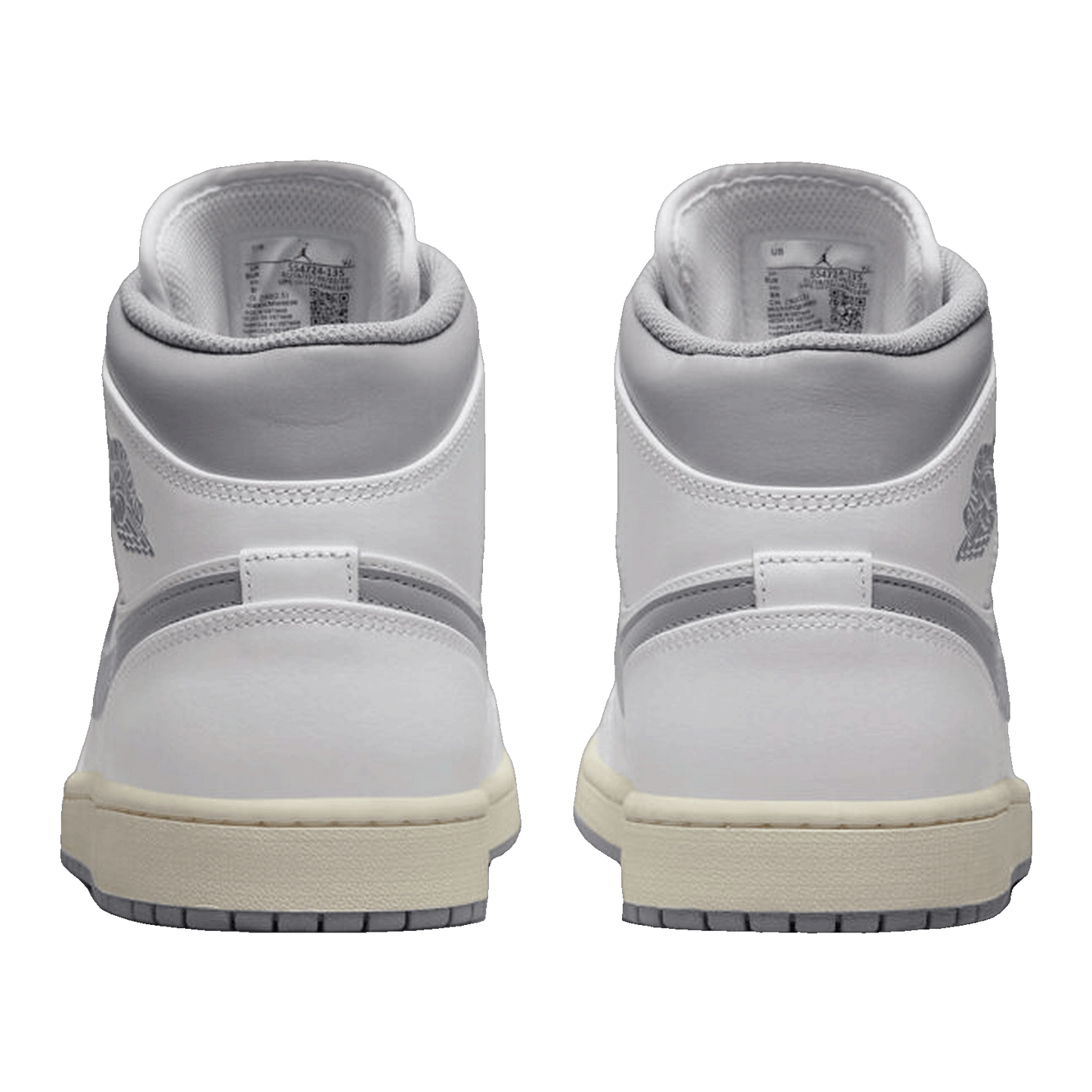 Nike Air Jordan 1 Mid Neutral Grey Back