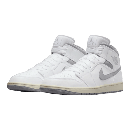 Nike Air Jordan 1 Mid Neutral Grey (GS) Side