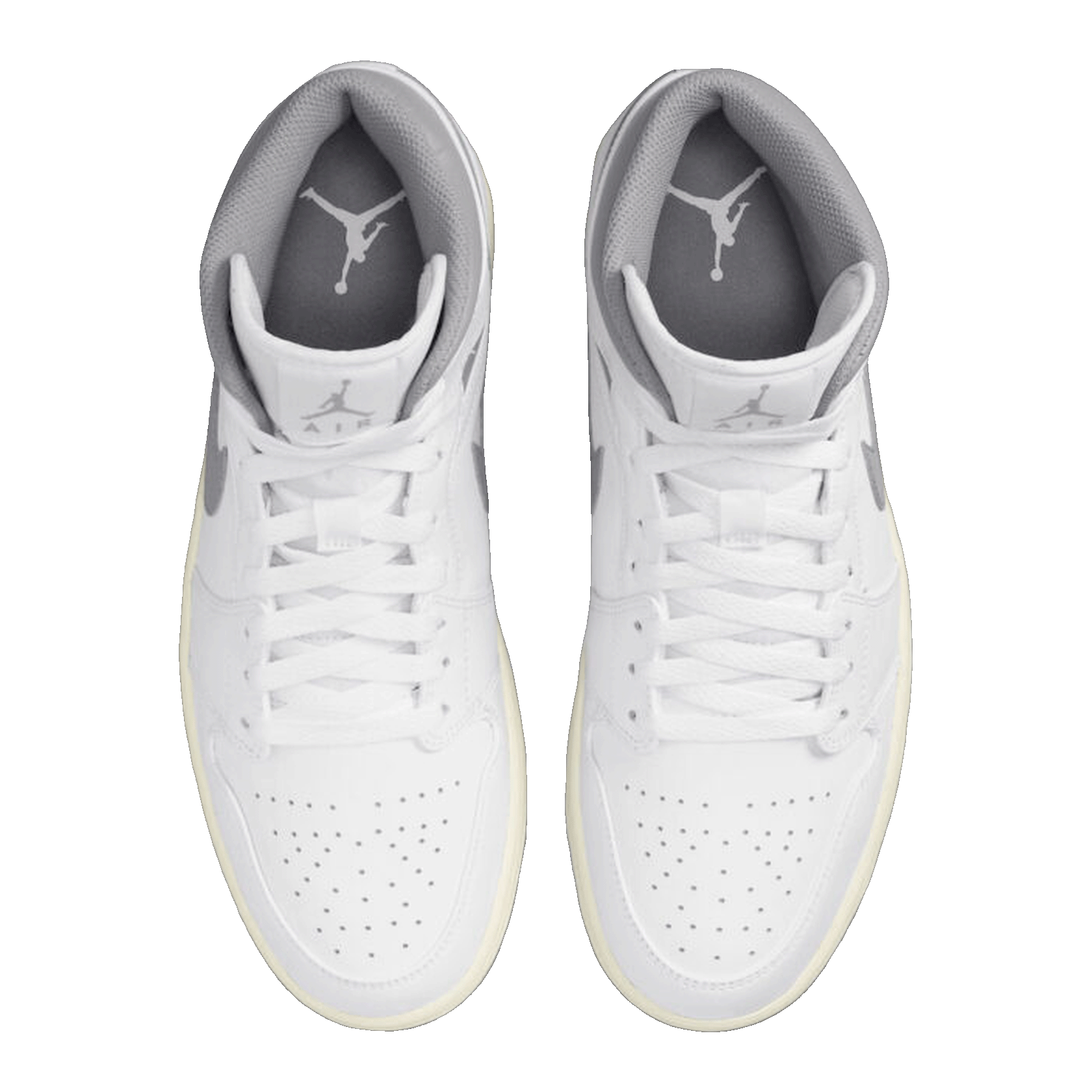 Nike Air Jordan 1 Mid Neutral Grey Oben