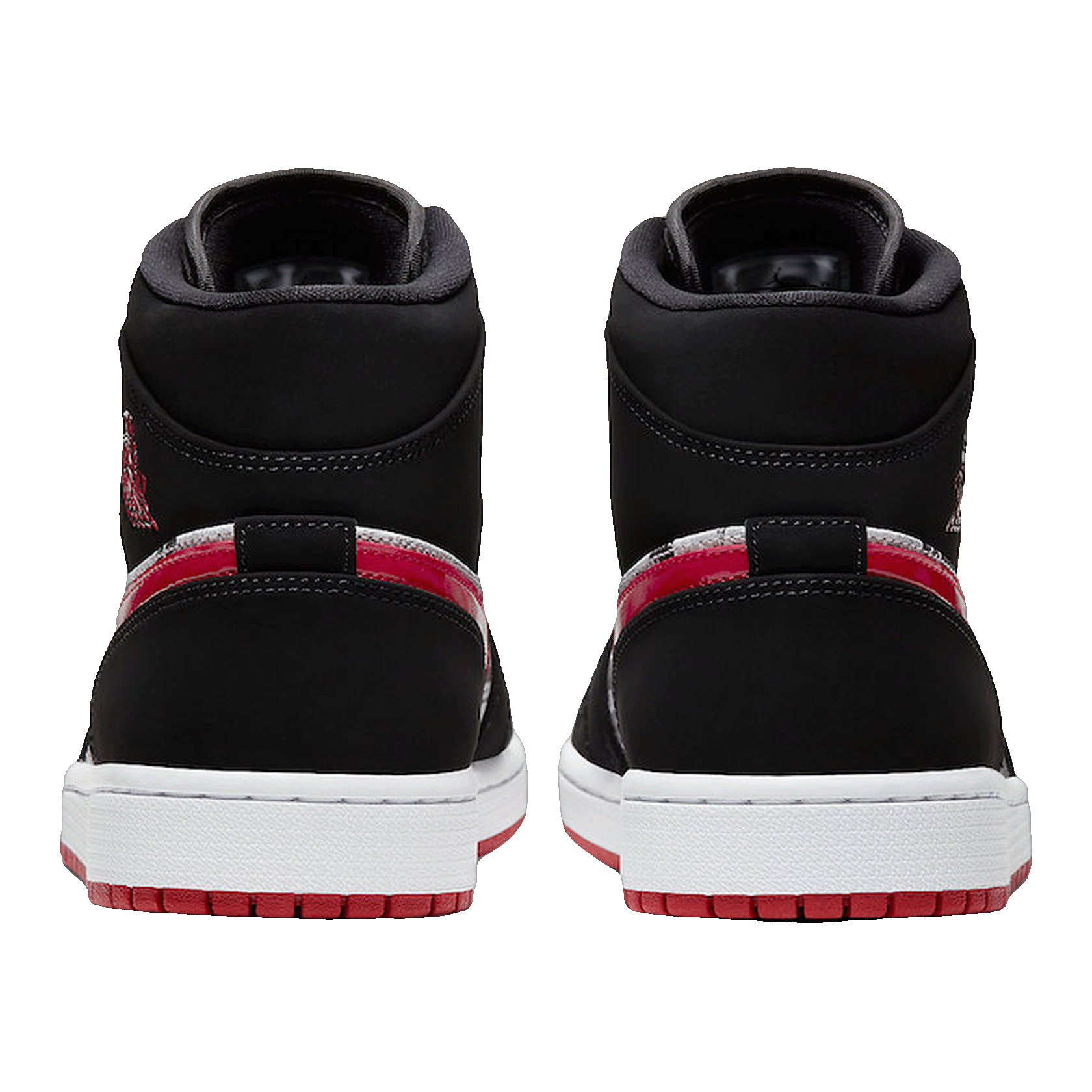 Nike Air Jordan 1 Mid Newspaper Air Times Back