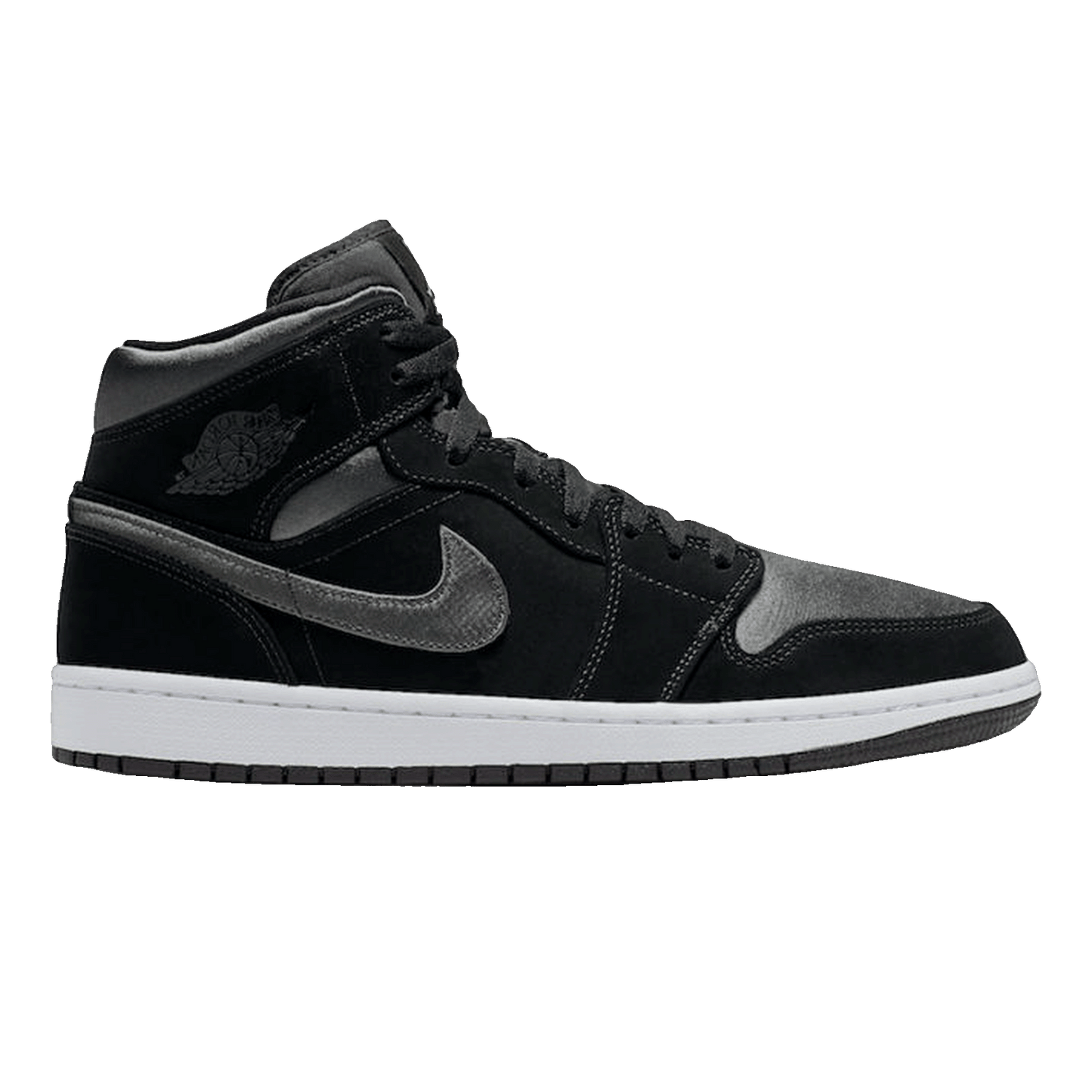 Nike Air Jordan 1 Mid Nylon Black Anthracite