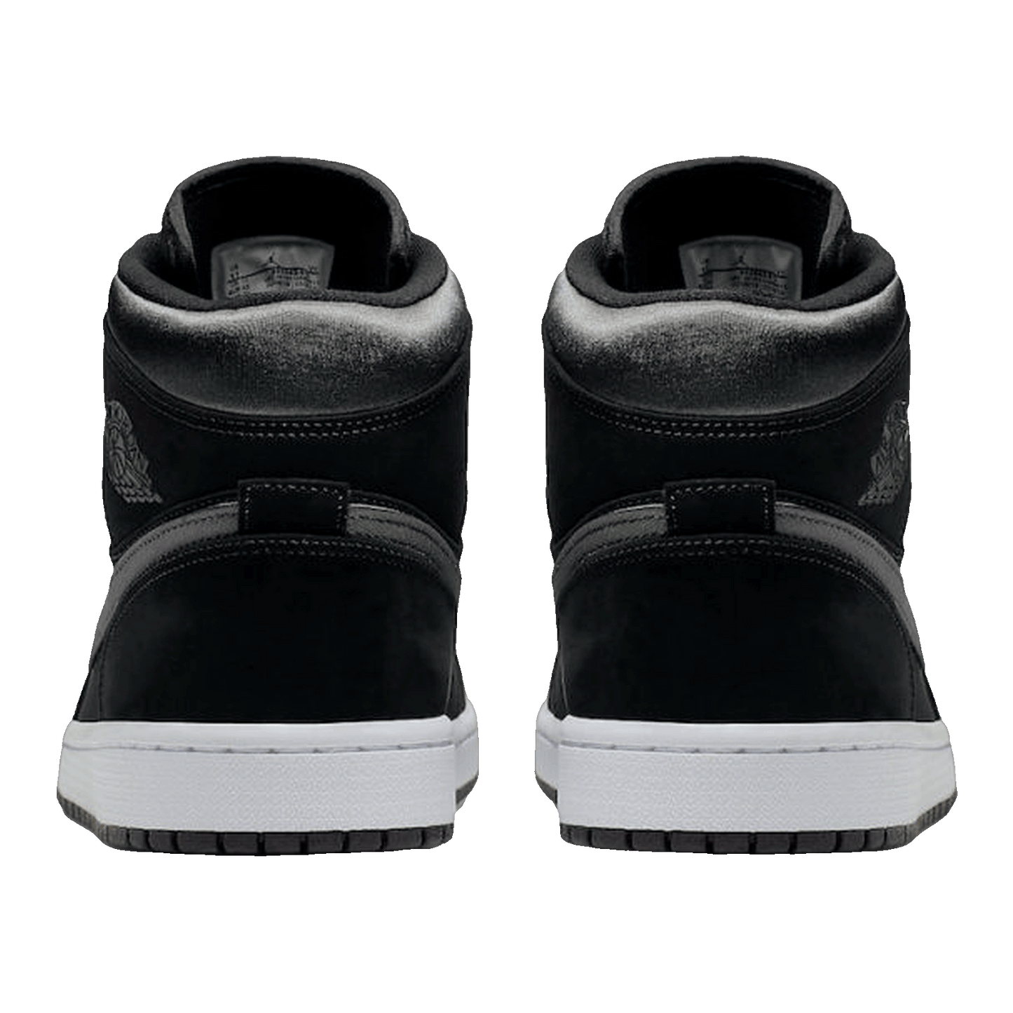 Nike Air Jordan 1 Mid Nylon Black Anthracite Back