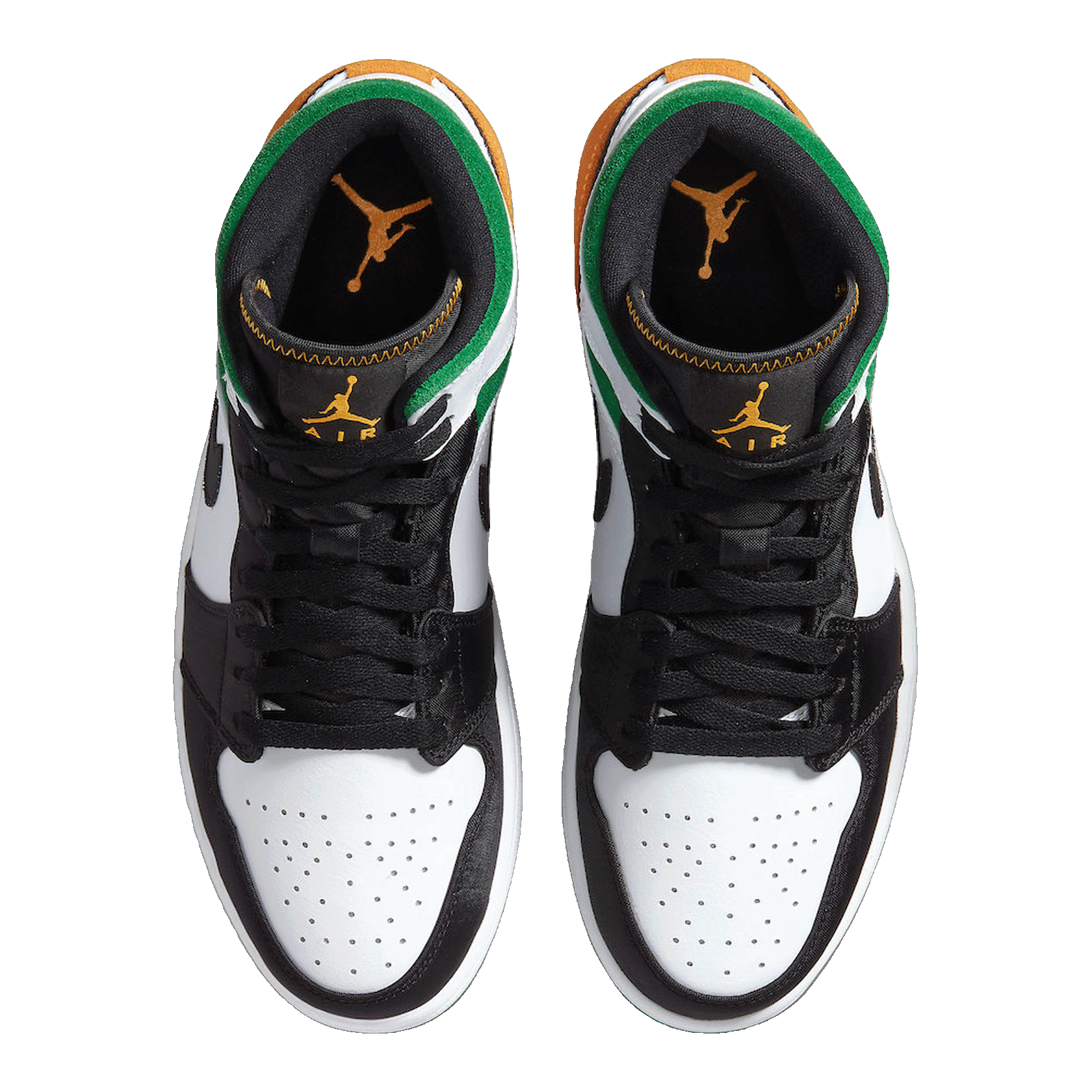 Nike Air Jordan 1 Mid Oakland Oben