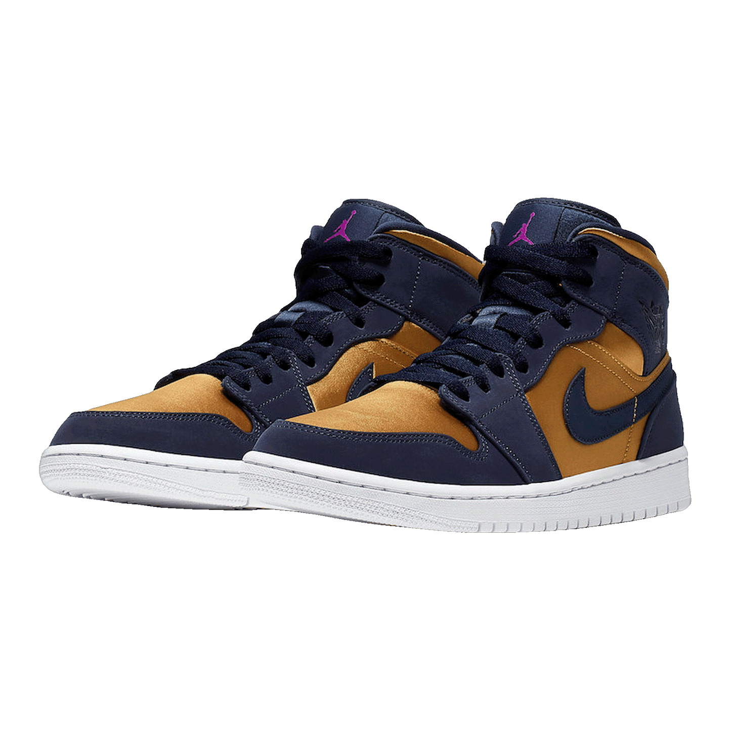Nike Air Jordan 1 Mid Obsidian Desert Ochre Side