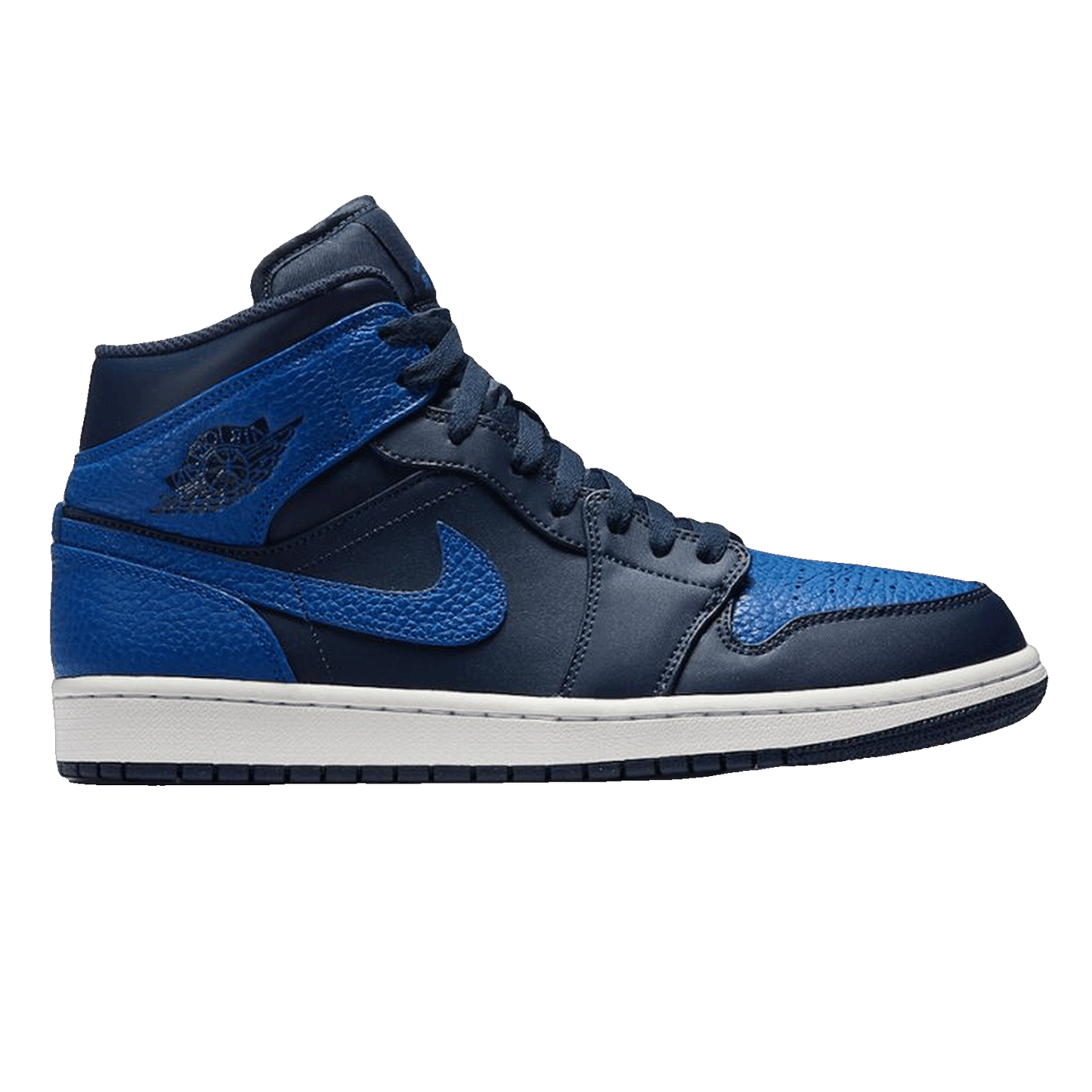Nike Air Jordan 1 Mid Obsidian Game Royal
