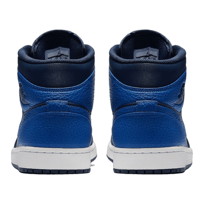 Nike Air Jordan 1 Mid Obsidian Game Royal Back