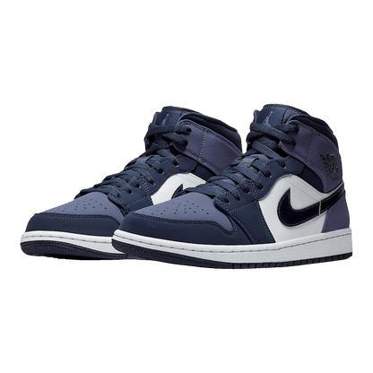 Nike Air Jordan 1 Mid Obsidian Sanded Purple Side