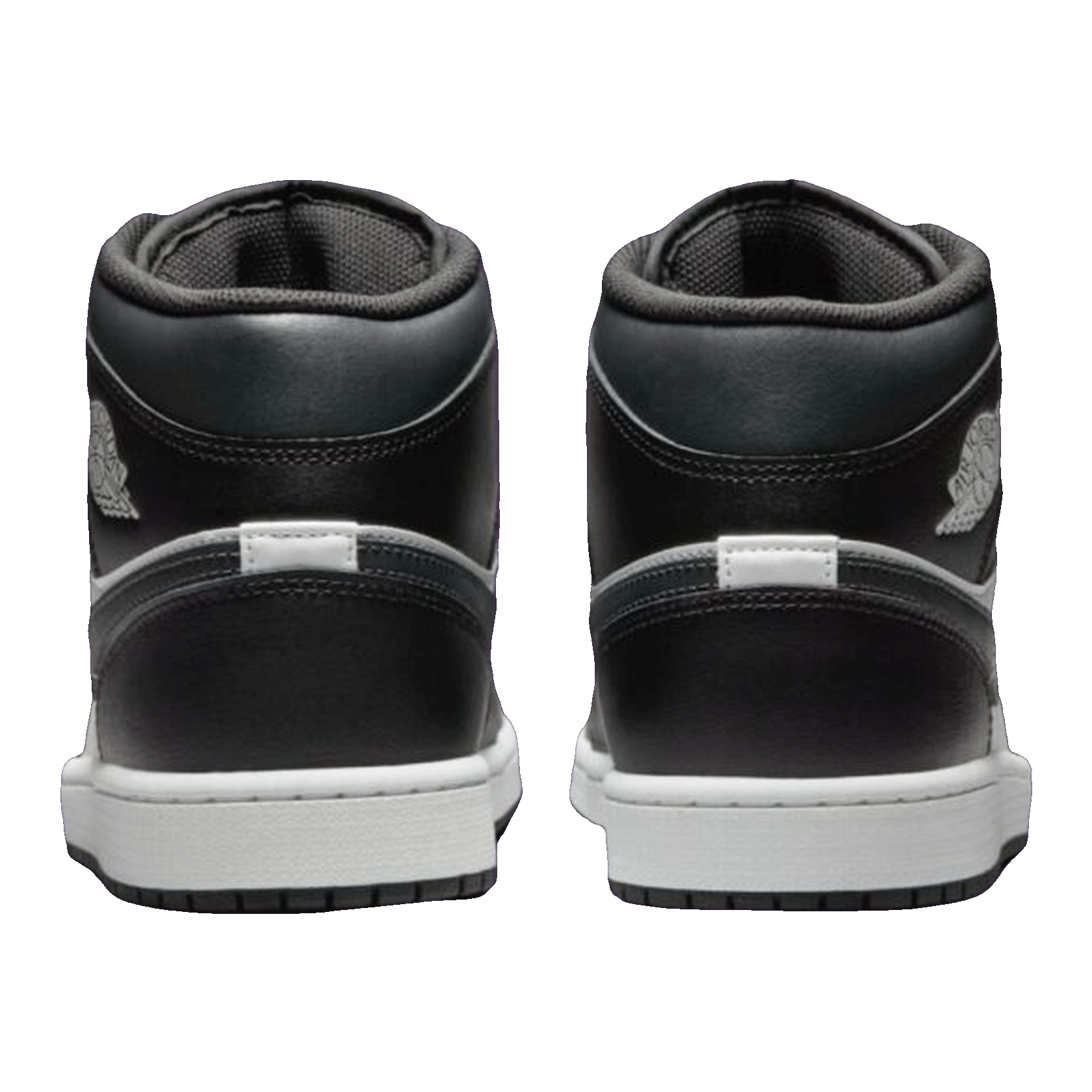 Nike Air Jordan 1 Mid Off Noir Toe Back