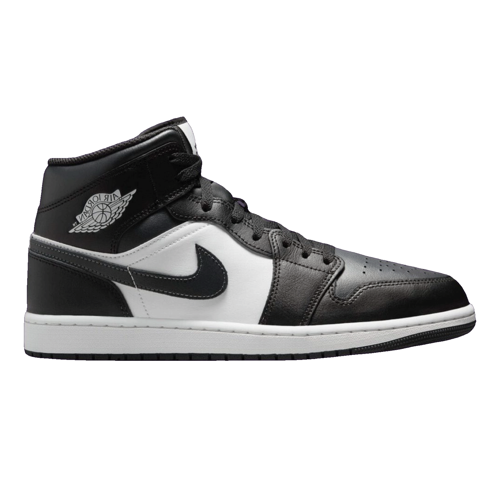 Nike Air Jordan 1 Mid Off Noir Toe (GS)