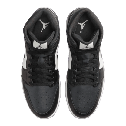 Nike Air Jordan 1 Mid Off Noir Toe (GS) Oben