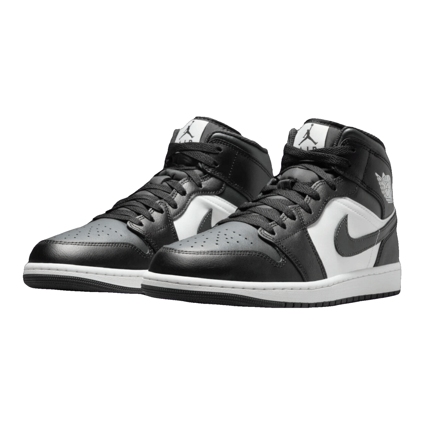 Nike Air Jordan 1 Mid Off Noir Toe Side