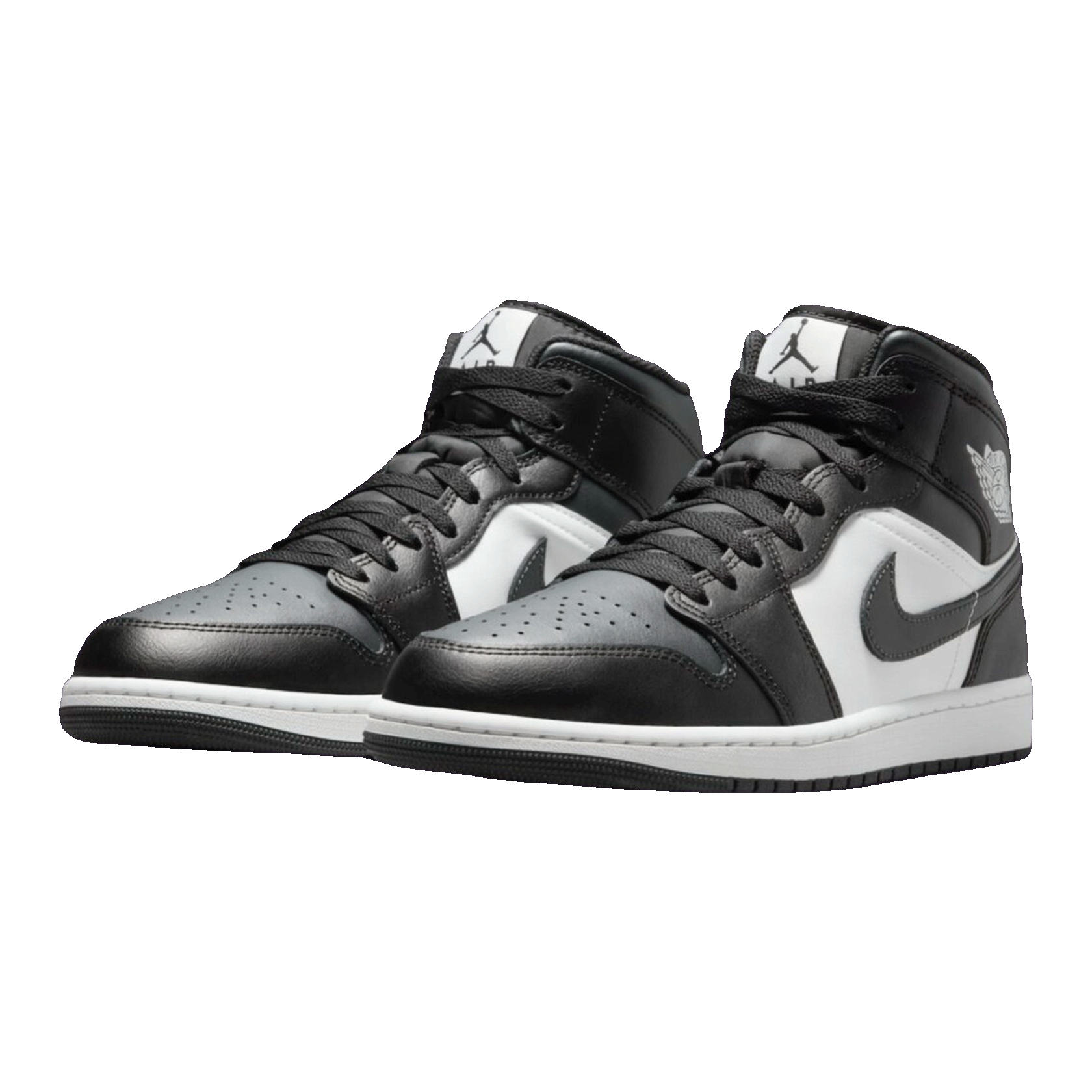 Nike Air Jordan 1 Mid Off Noir Toe Side