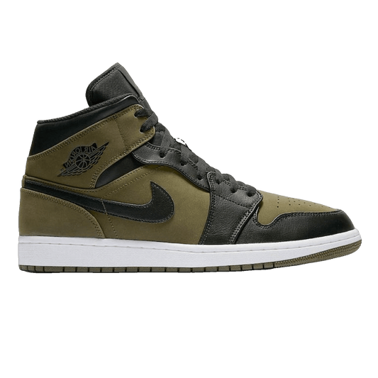 Nike Air Jordan 1 Mid Olive Canvas