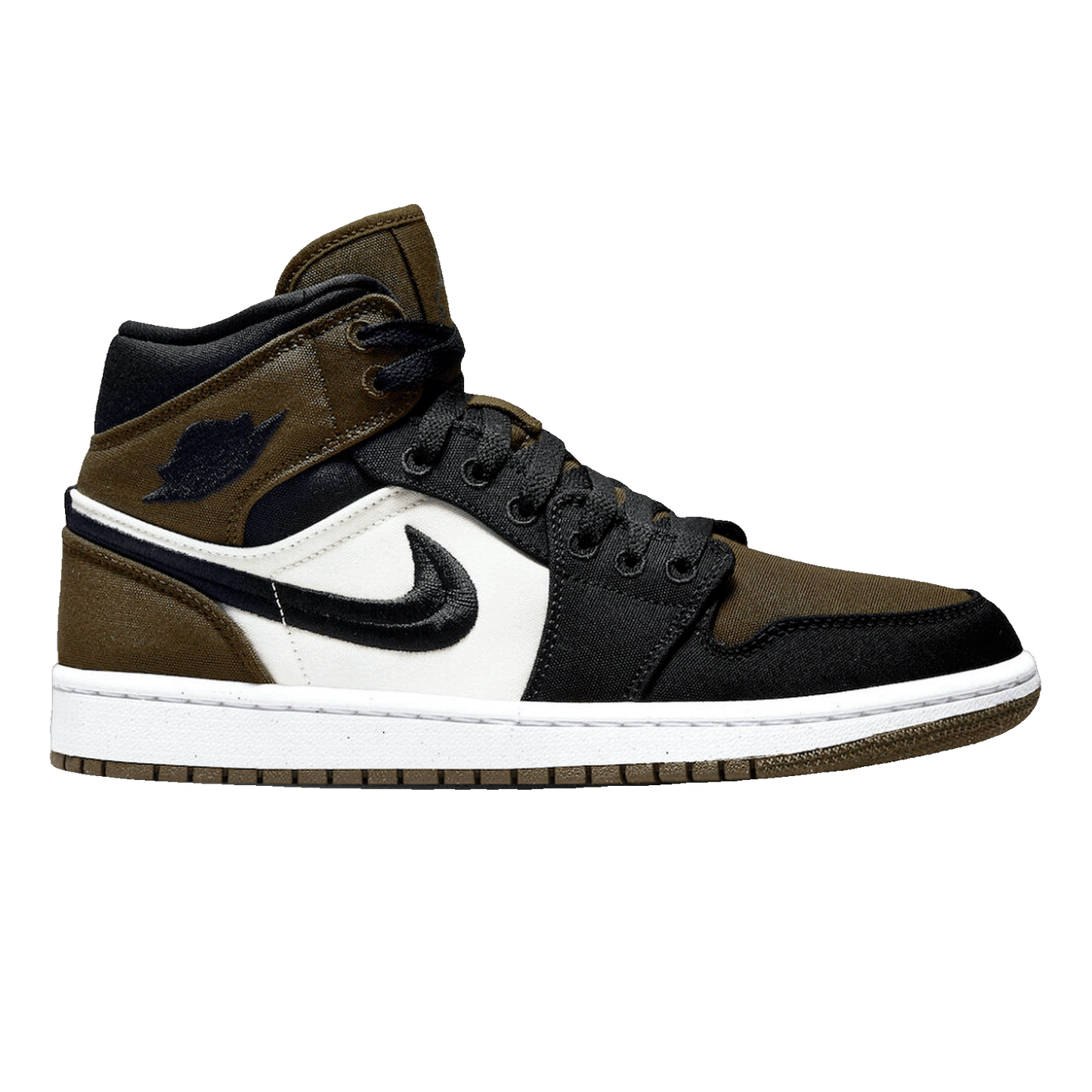 Nike Air Jordan 1 Mid Olive Toe (W)