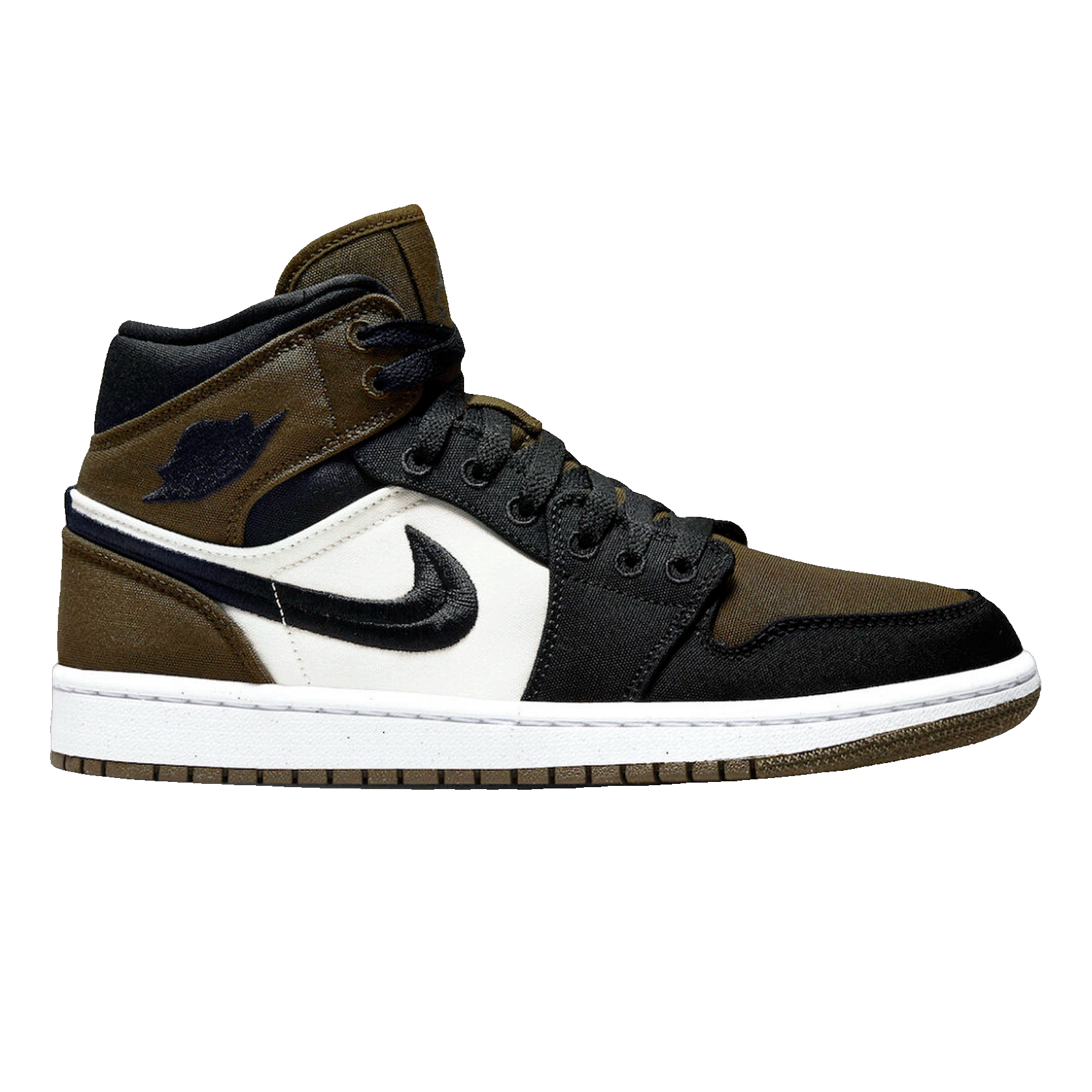 Nike Air Jordan 1 Mid Olive Toe (W)