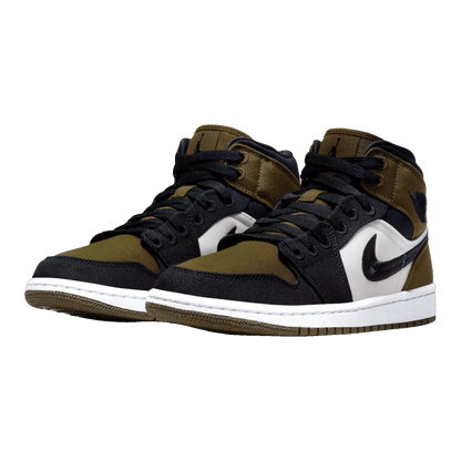Nike Air Jordan 1 Mid Olive Toe (W) Side
