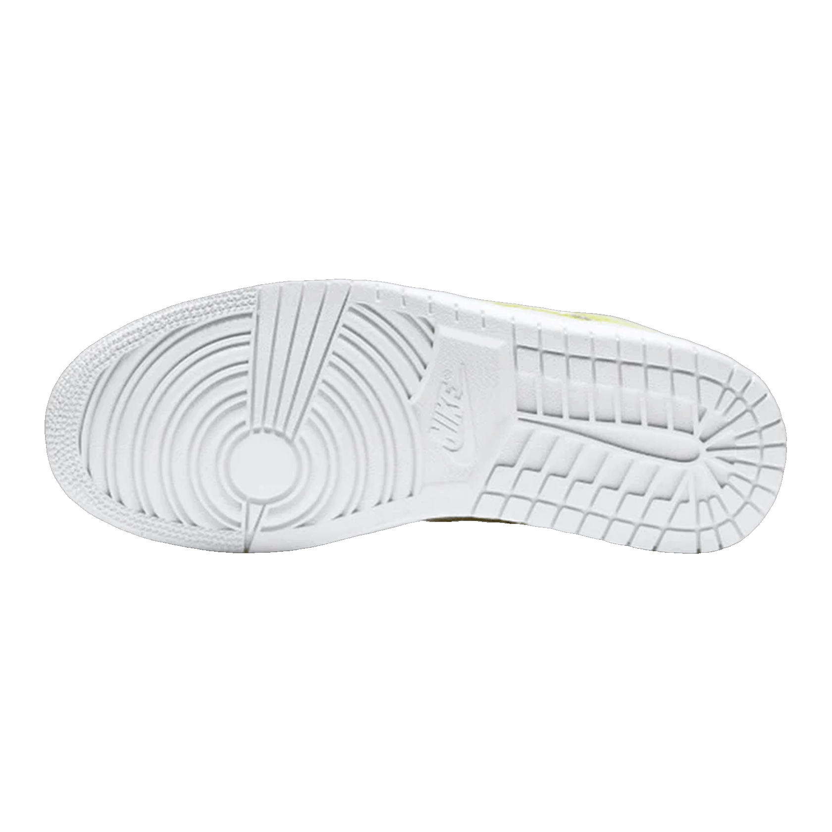 Nike Air Jordan 1 Mid Opti Yellow (W) Sohle