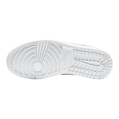 Nike Air Jordan 1 Mid Opti Yellow (W) Sohle