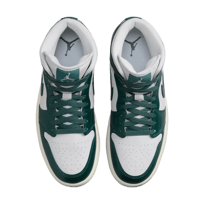 Nike Air Jordan 1 Mid Oxidised Green (W) Oben