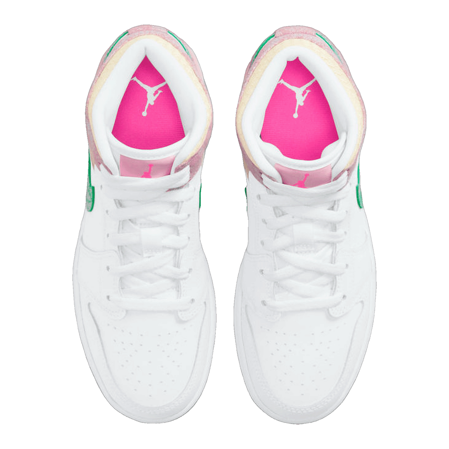 Nike Air Jordan 1 Mid Paint Drip (GS) Oben