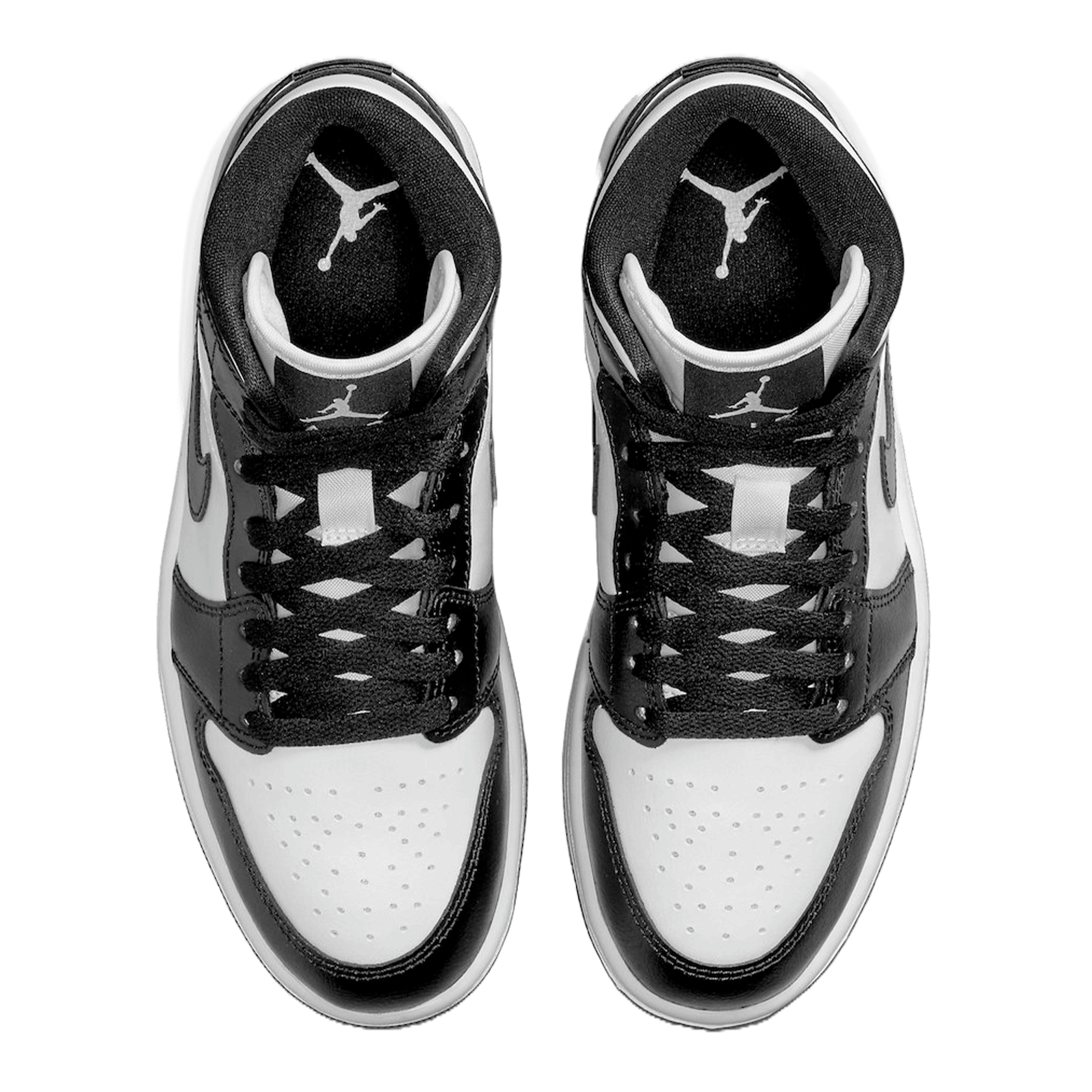 Nike Air Jordan 1 Mid Panda (W) Oben