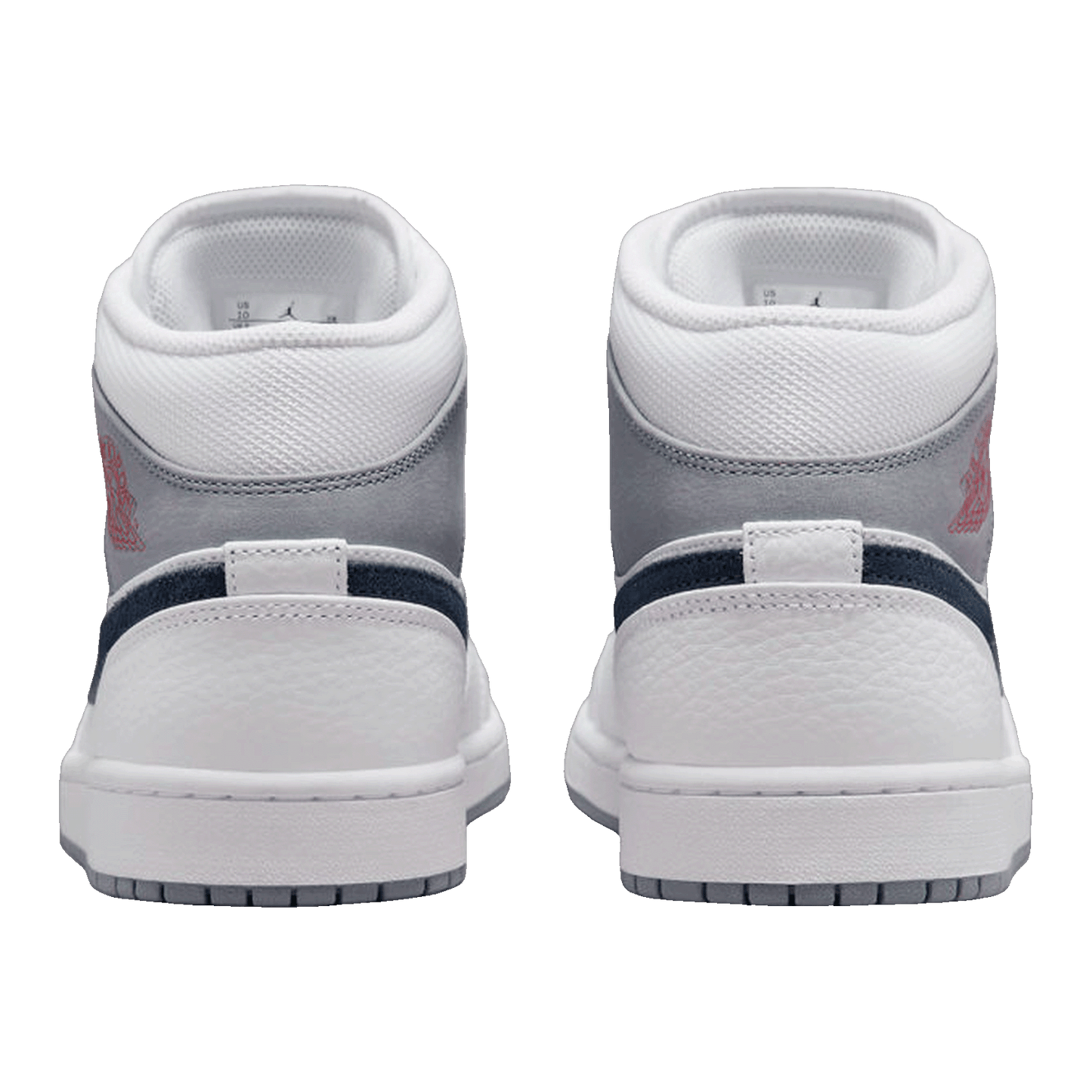 Nike Air Jordan 1 Mid Paris White Back