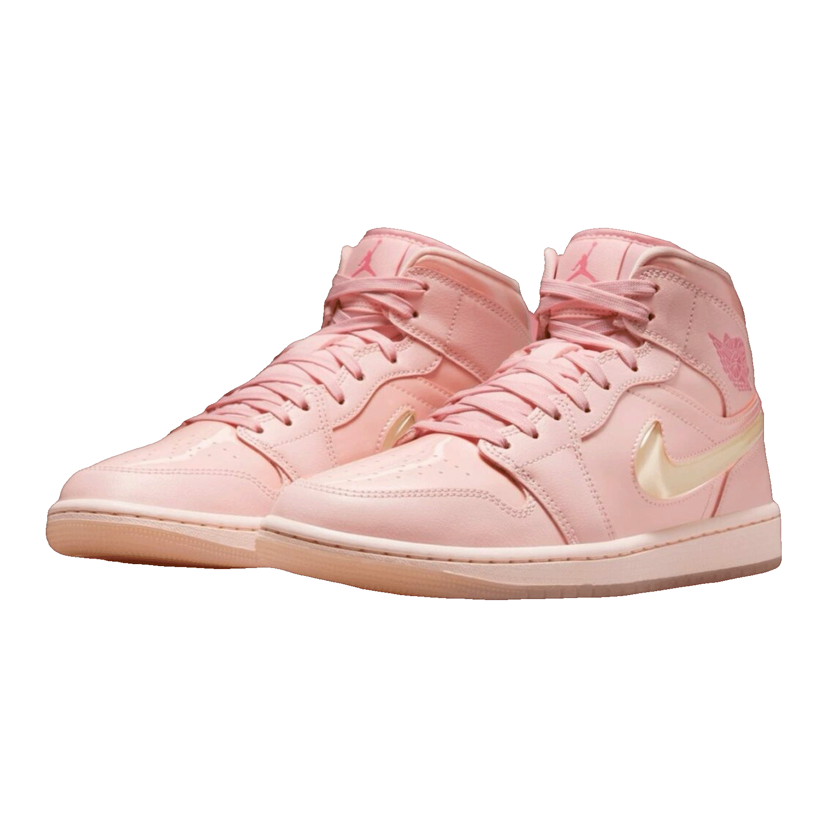 Nike Air Jordan 1 Mid Patent Valentine's Day (W) Side