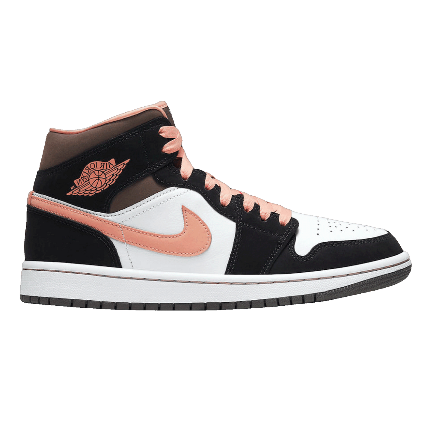 Nike Air Jordan 1 Mid Peach Mocha (W)