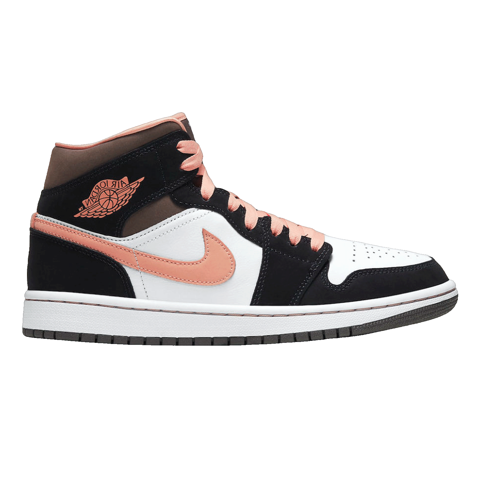 Nike Air Jordan 1 Mid Peach Mocha (W)