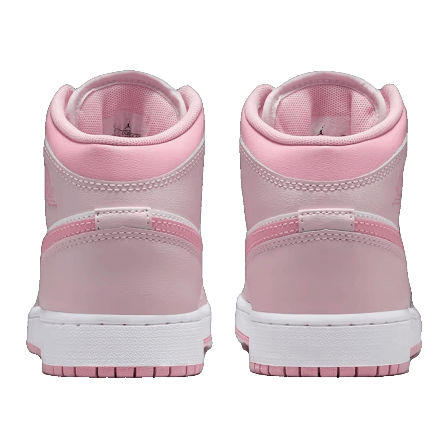 Nike Air Jordan 1 Mid Pearl Pink White (GS) Back