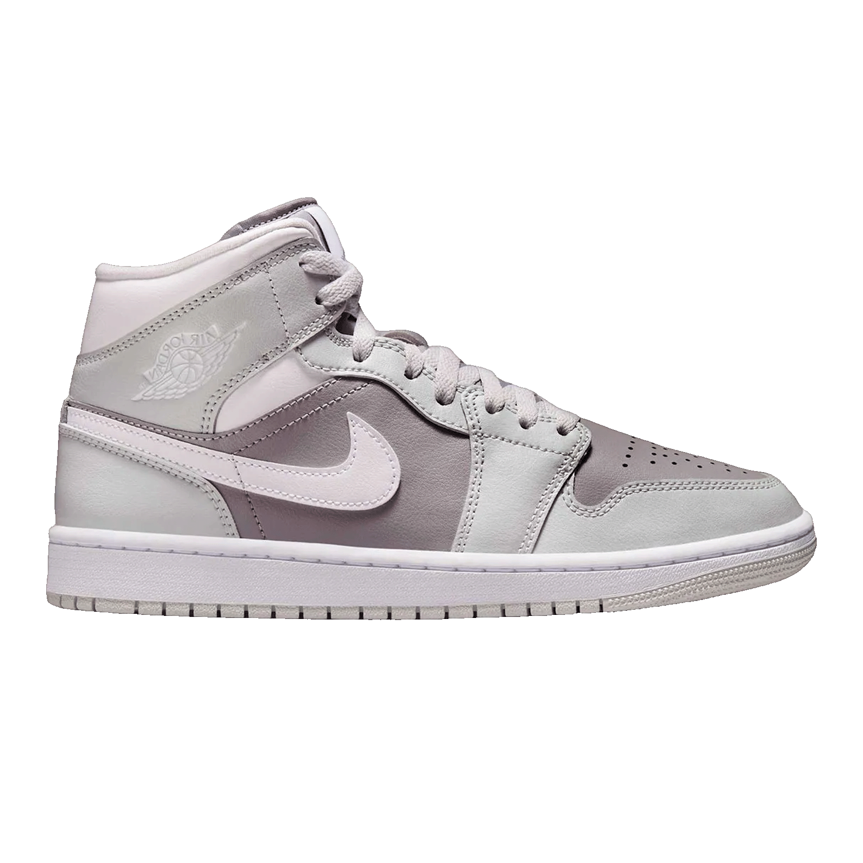 Nike Air Jordan 1 Mid Photon Dust Atmosphere Grey (W)