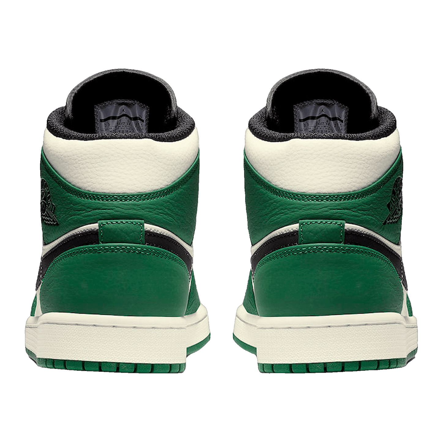 Nike Air Jordan 1 Mid Pine Green Back