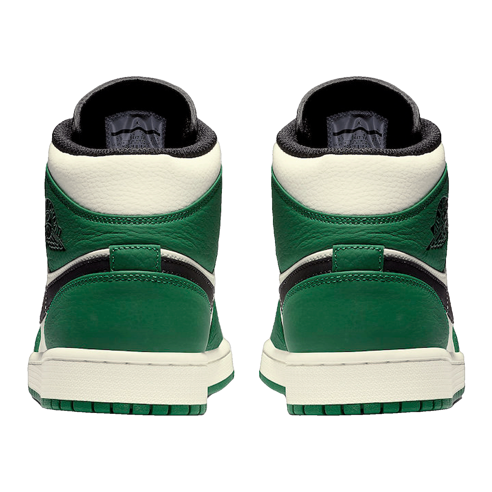 Nike Air Jordan 1 Mid Pine Green Back