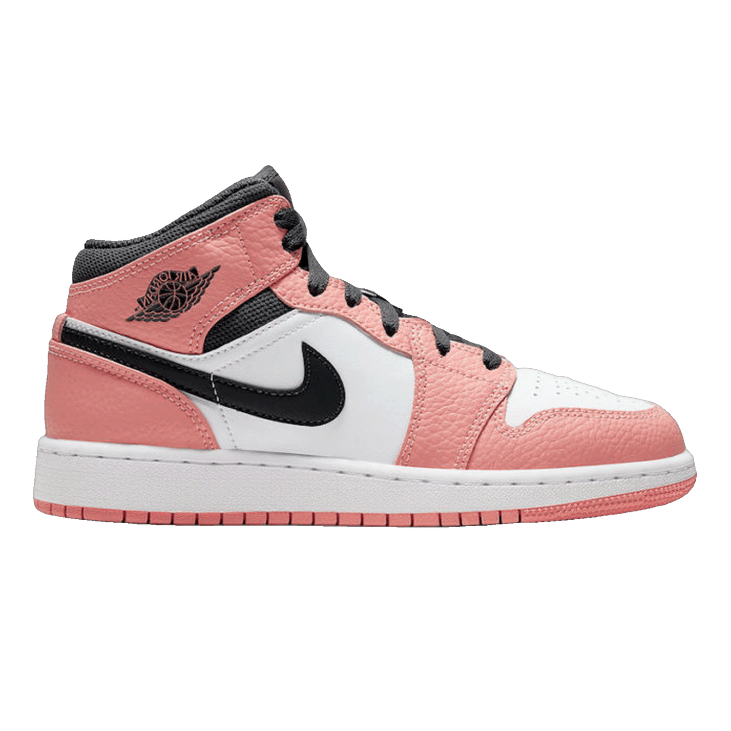 Nike Air Jordan 1 Mid Pink Quartz (GS)
