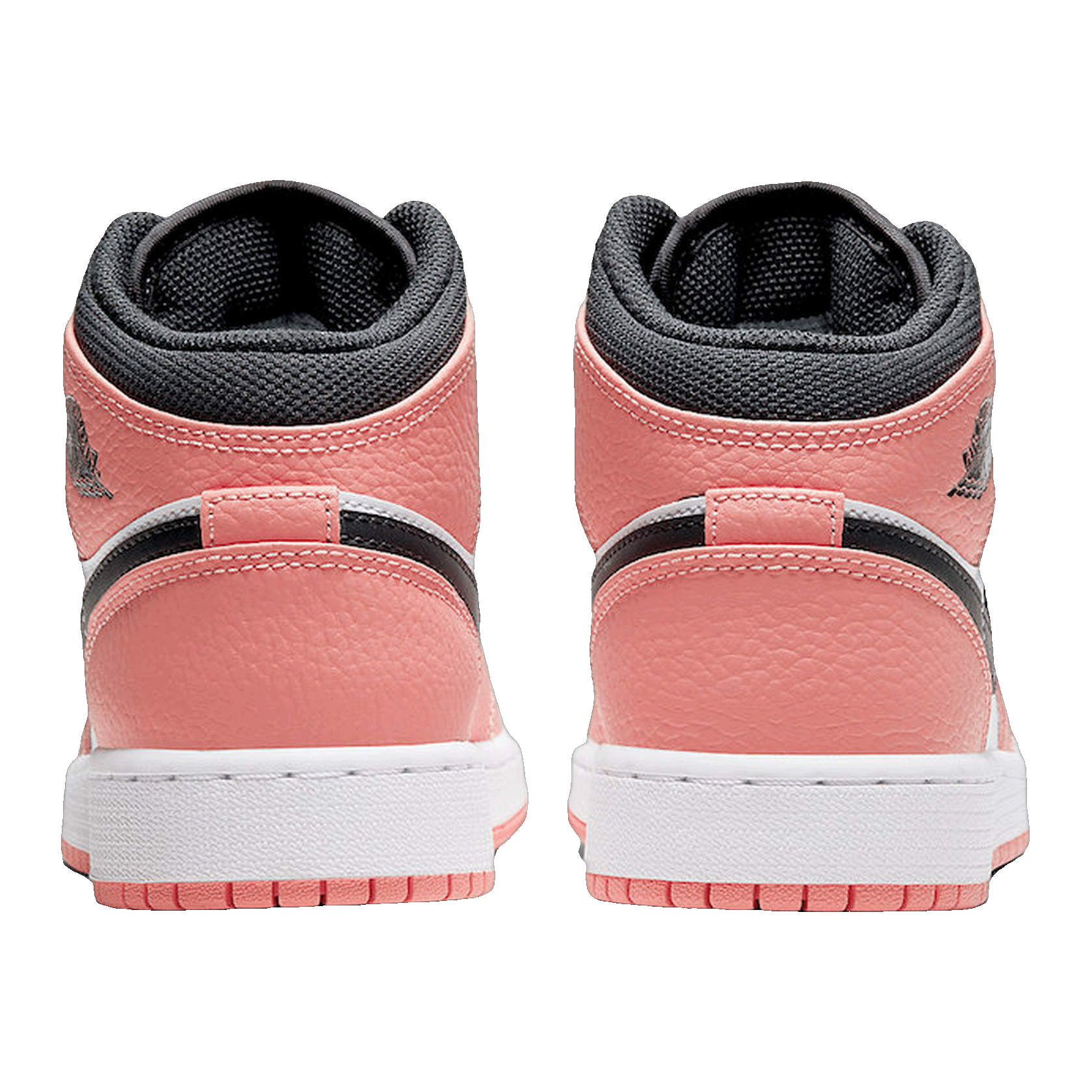 Nike Air Jordan 1 Mid Pink Quartz (GS) Back