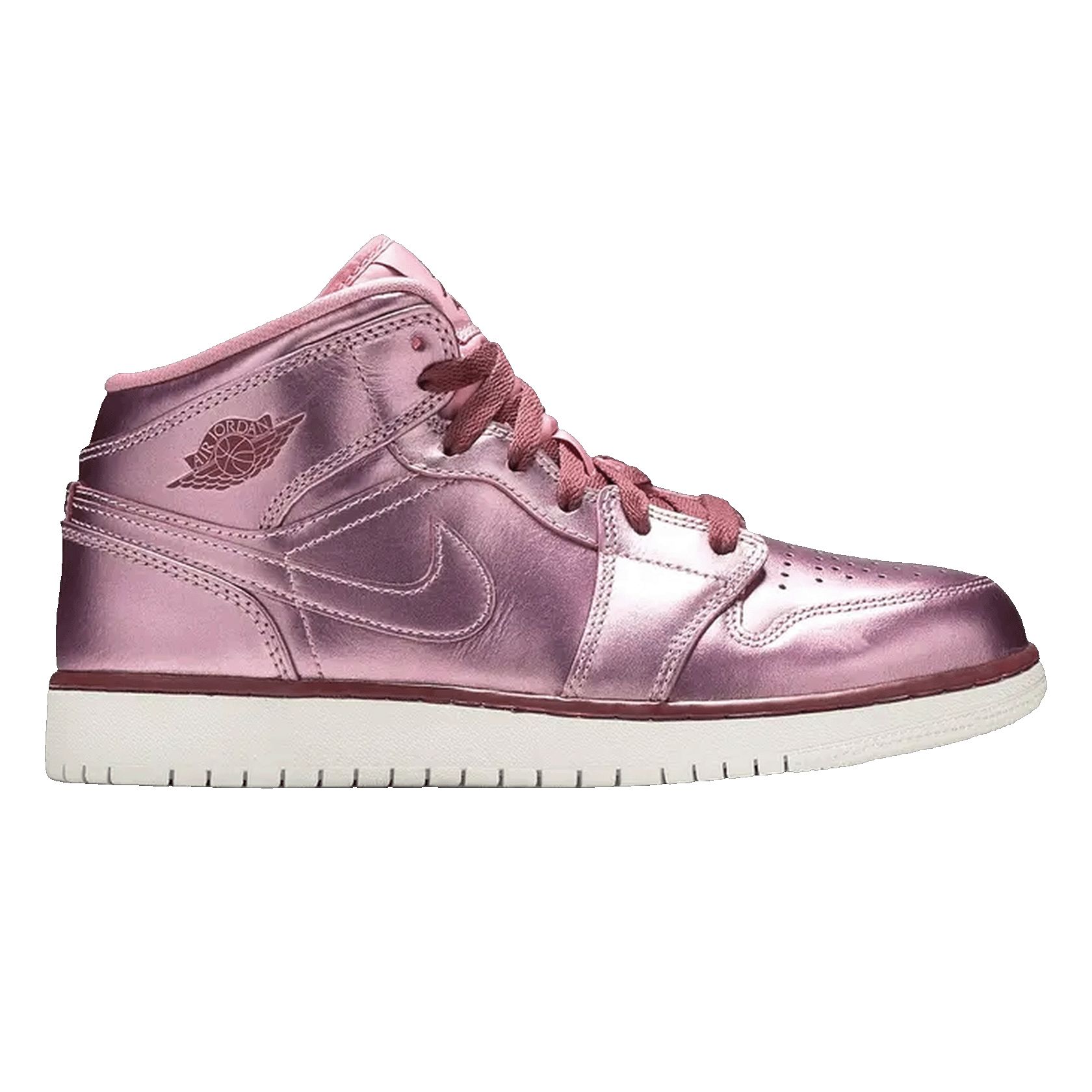 Nike Air Jordan 1 Mid Pink Rise (GS)