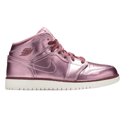 Nike Air Jordan 1 Mid Pink Rise (GS)