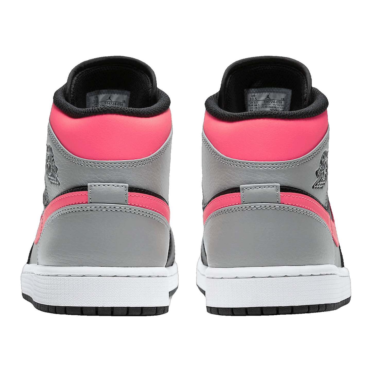 Nike Air Jordan 1 Mid Pink Shadow Back