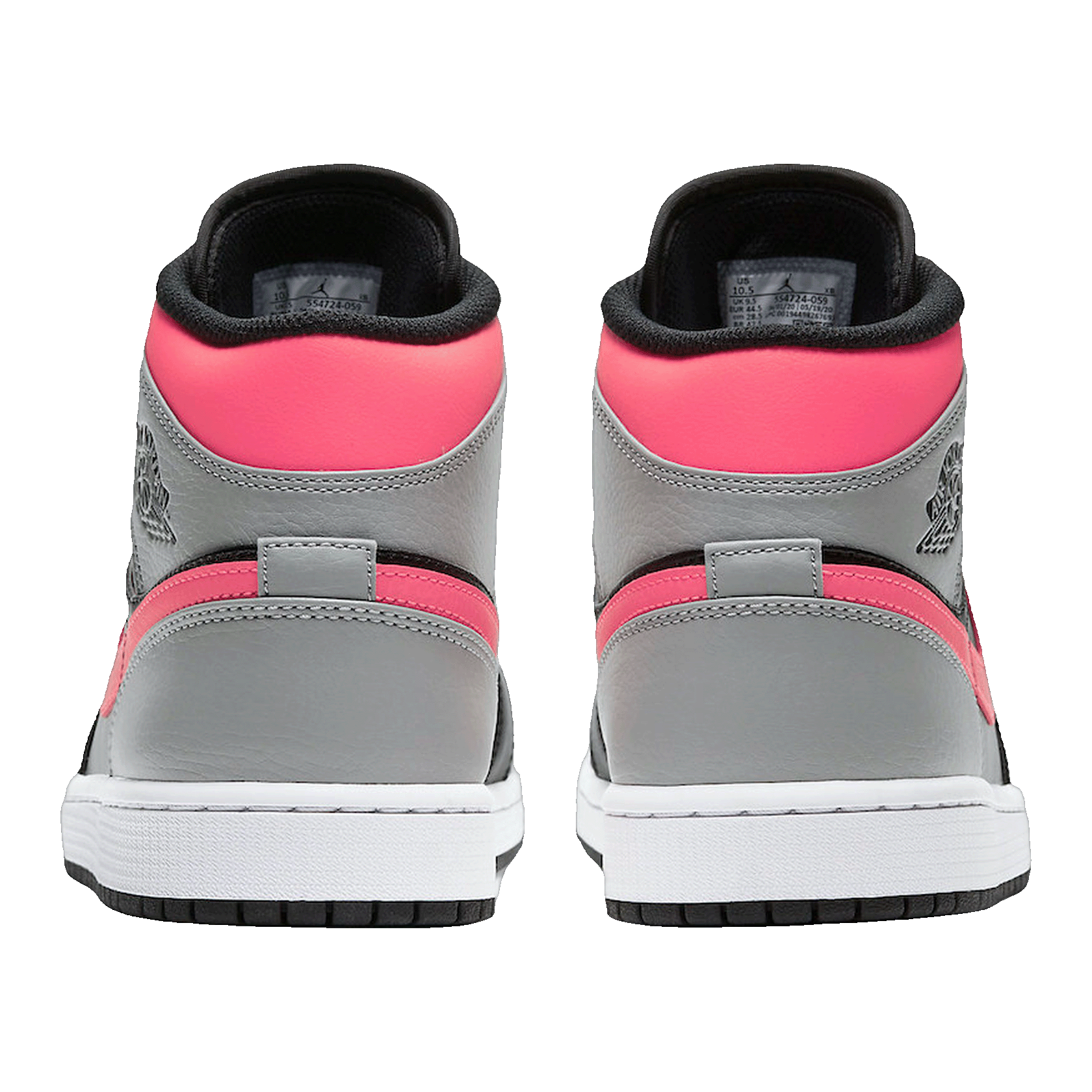 Nike Air Jordan 1 Mid Pink Shadow Back
