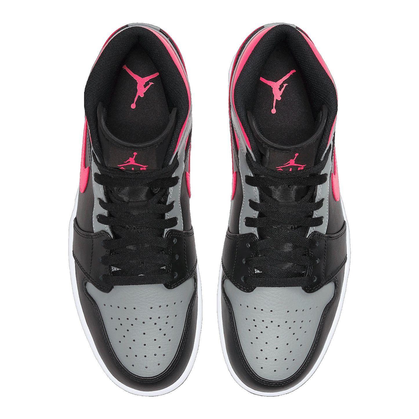 Nike Air Jordan 1 Mid Pink Shadow Oben