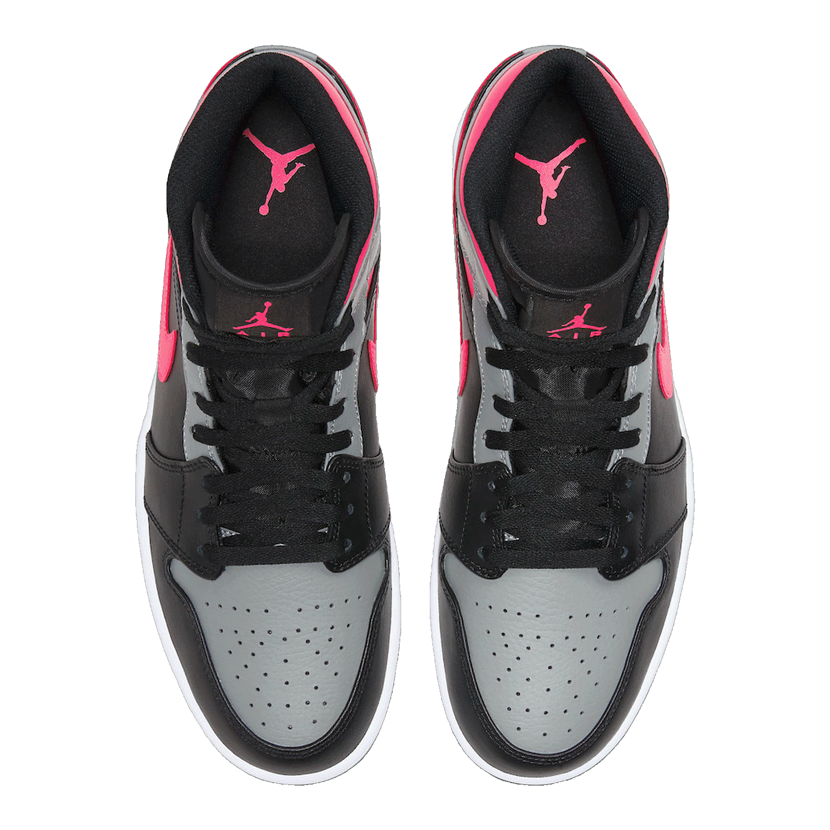 Nike Air Jordan 1 Mid Pink Shadow Oben