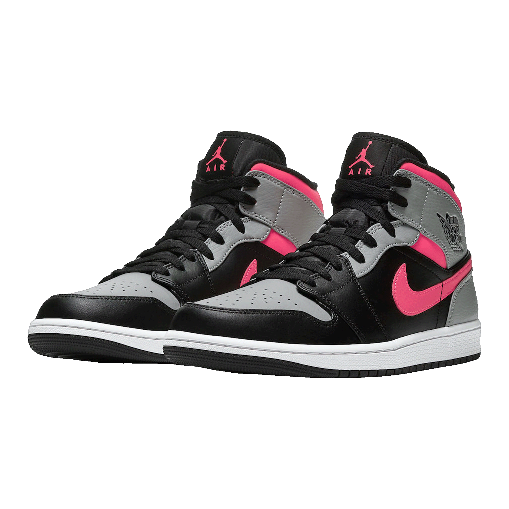 Nike Air Jordan 1 Mid Pink Shadow Side