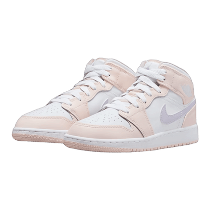 Nike Air Jordan 1 Mid Pink Wash (GS) Side