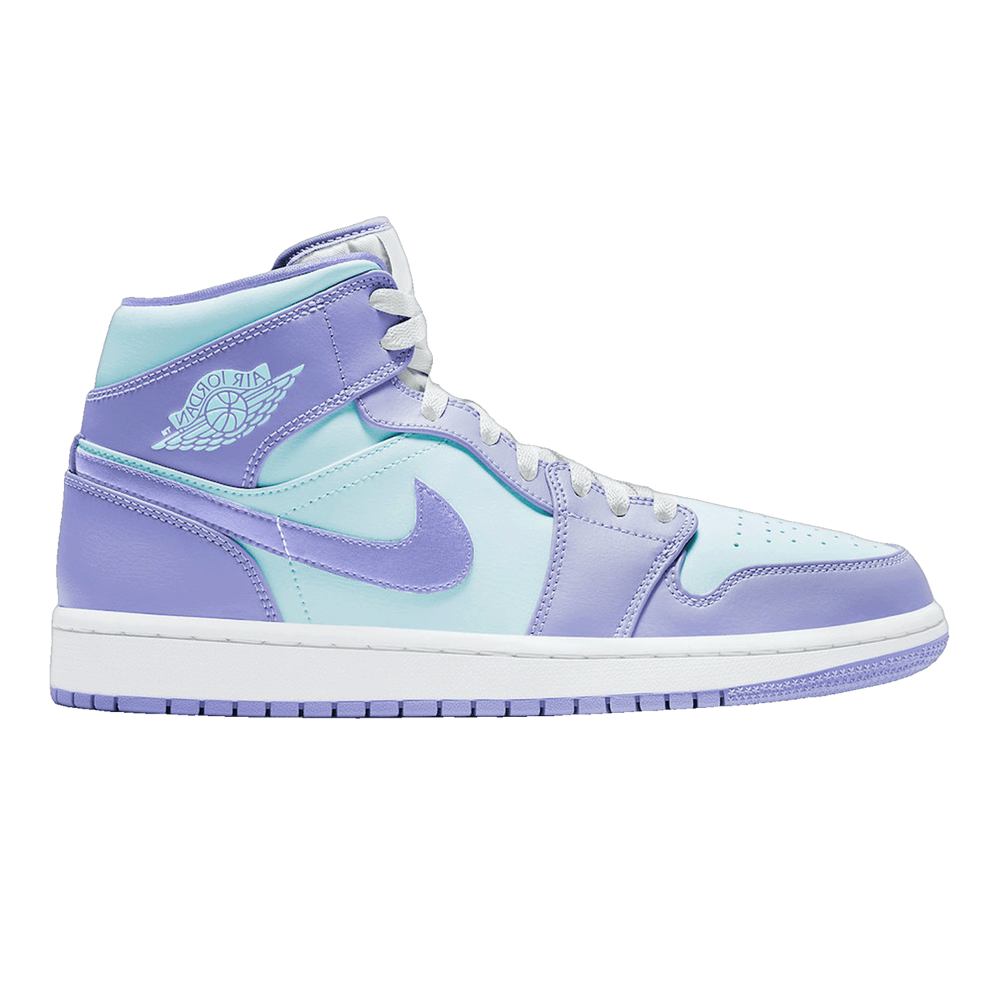 Nike Air Jordan 1 Mid Purple Aqua
