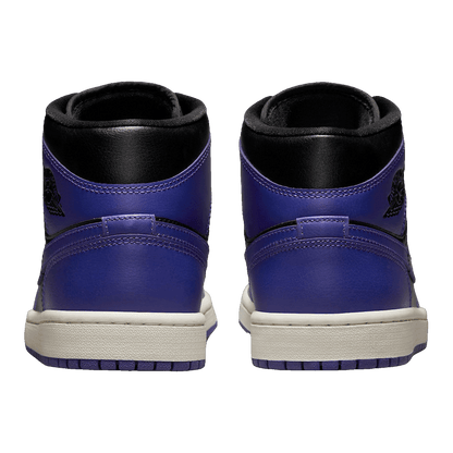Nike Air Jordan 1 Mid Purple Black (W) Back