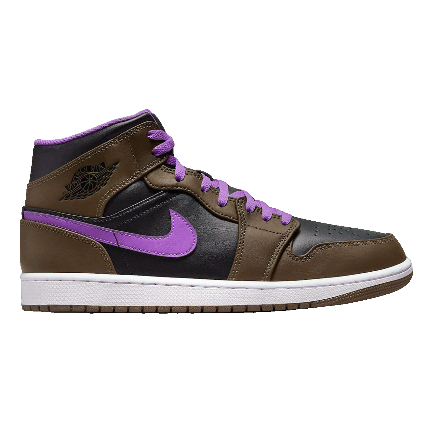 Nike Air Jordan 1 Mid Purple Mocha