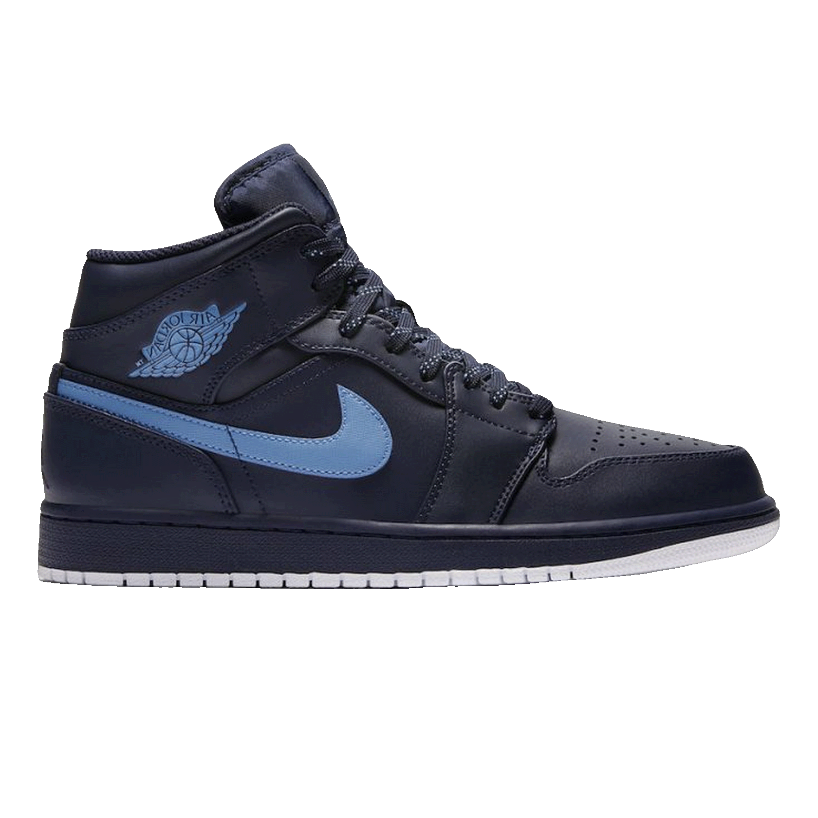 Nike Air Jordan 1 Mid Retro Obsidian University Blue