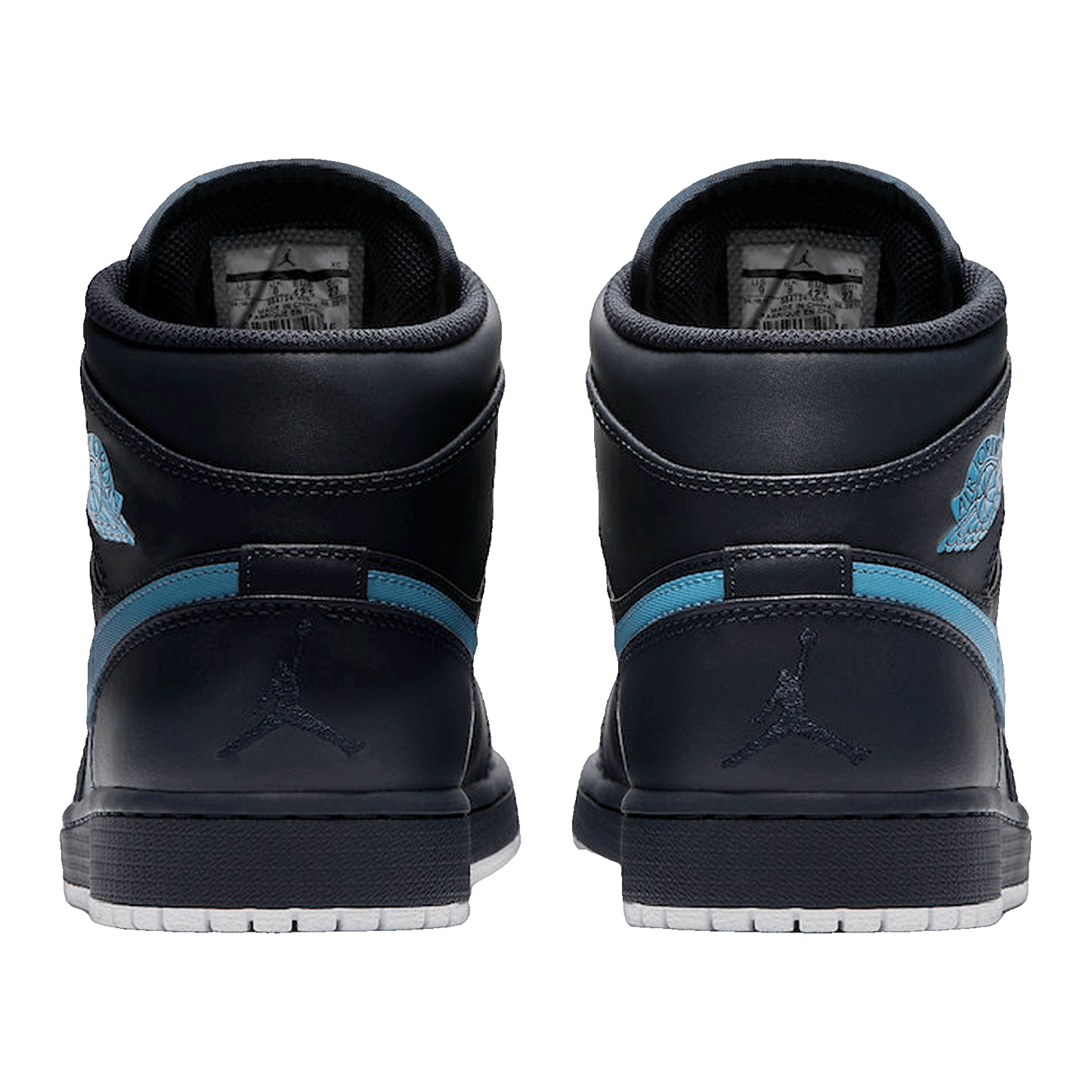 Nike Air Jordan 1 Mid Retro Obsidian University Blue Back